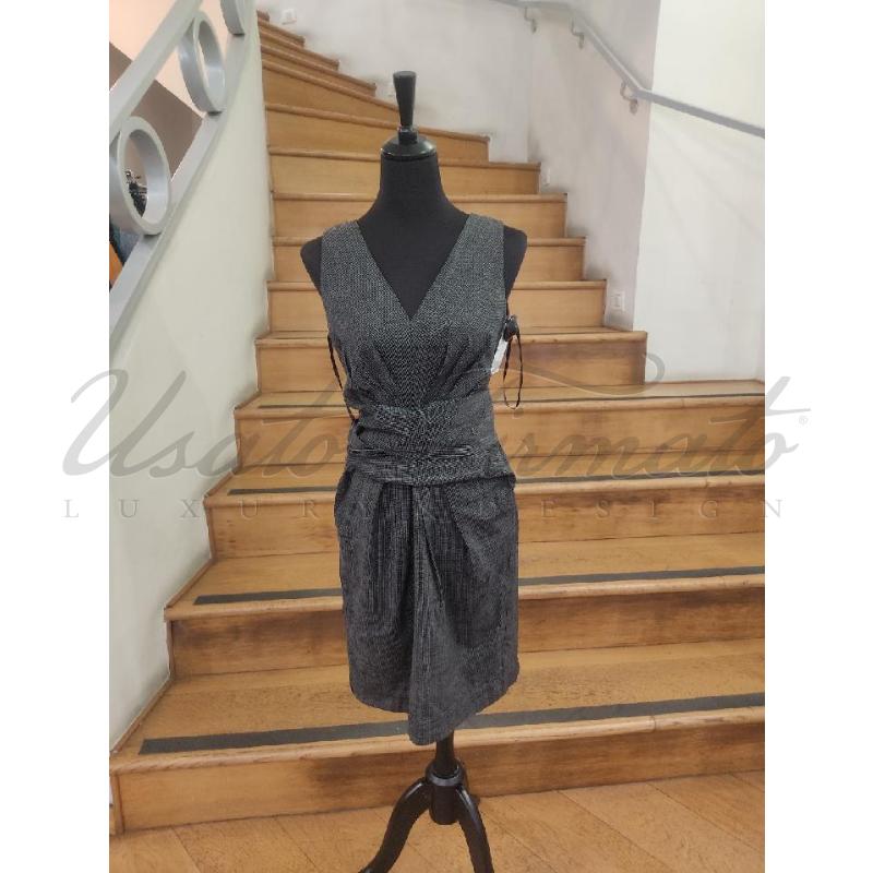 VESTITO DONNA DKNY GRIGIO TG S | Mercatino dell'Usato Roma parioli 1