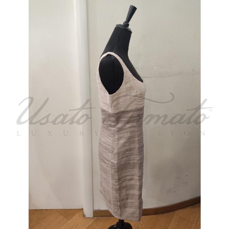 VESTITO DONNA D EXTERIOR SETABEIGE TG 46 | Mercatino dell'Usato Roma parioli 2