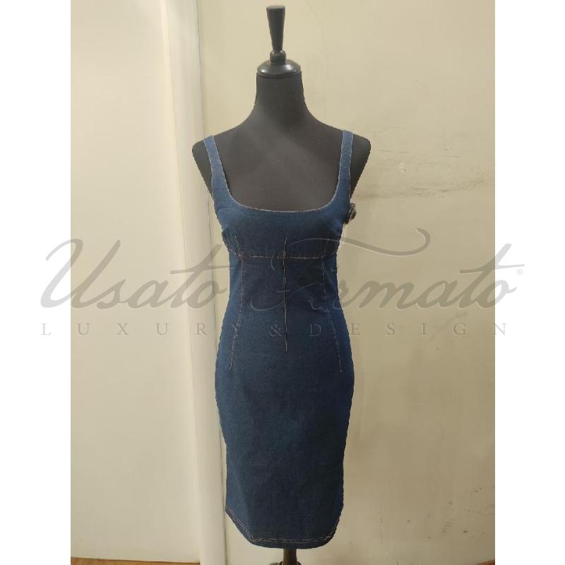 VESTITO DONNA D&G JEANS TG 42 | Mercatino dell'Usato Roma parioli 1
