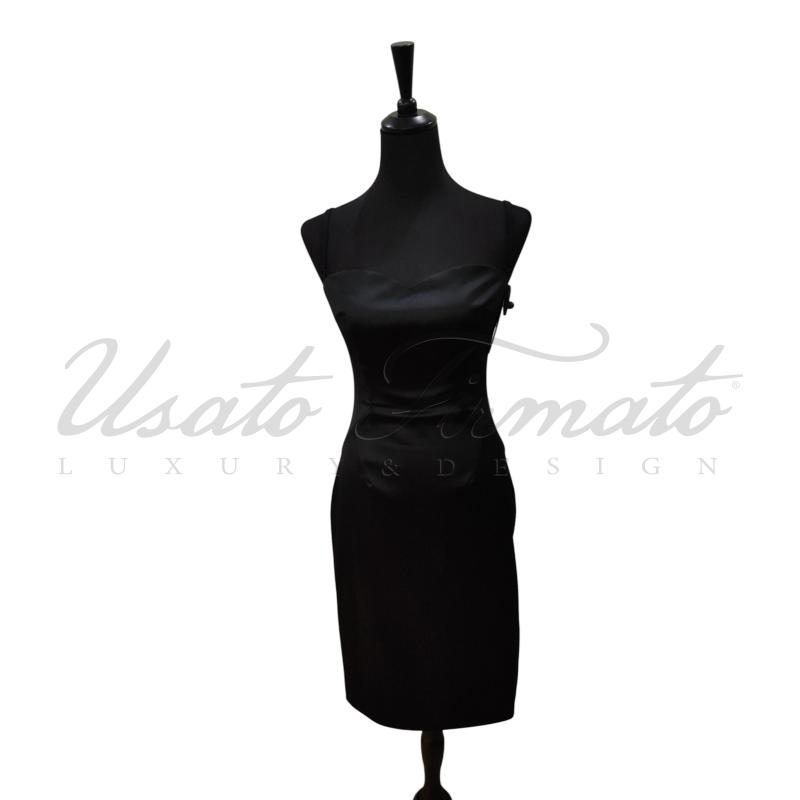 VESTITO DONNA D&G TUBINO NERO TG.42 | Mercatino dell'Usato Roma parioli 1