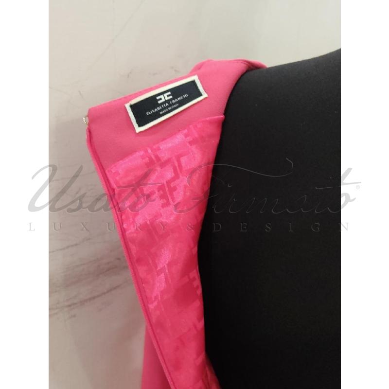 VESTITO DONNA ELISABETTA FRANCHI ROSA TG 40 | Mercatino dell'Usato Roma parioli 3