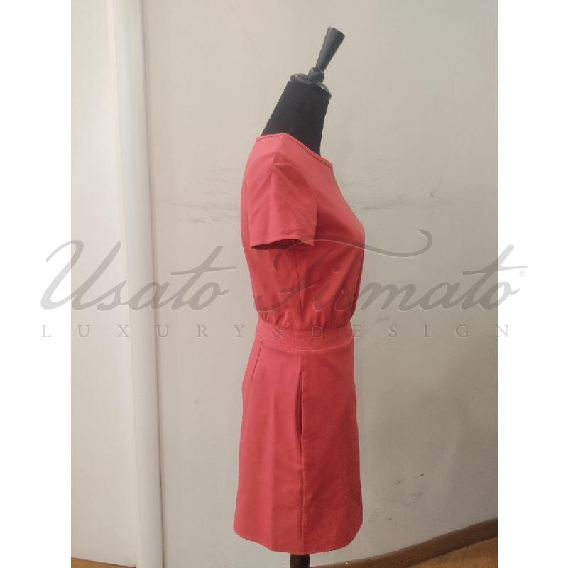 VESTITO DONNA EMPORIO ARMANI ROSSO TG. 42 | Mercatino dell'Usato Roma parioli 2