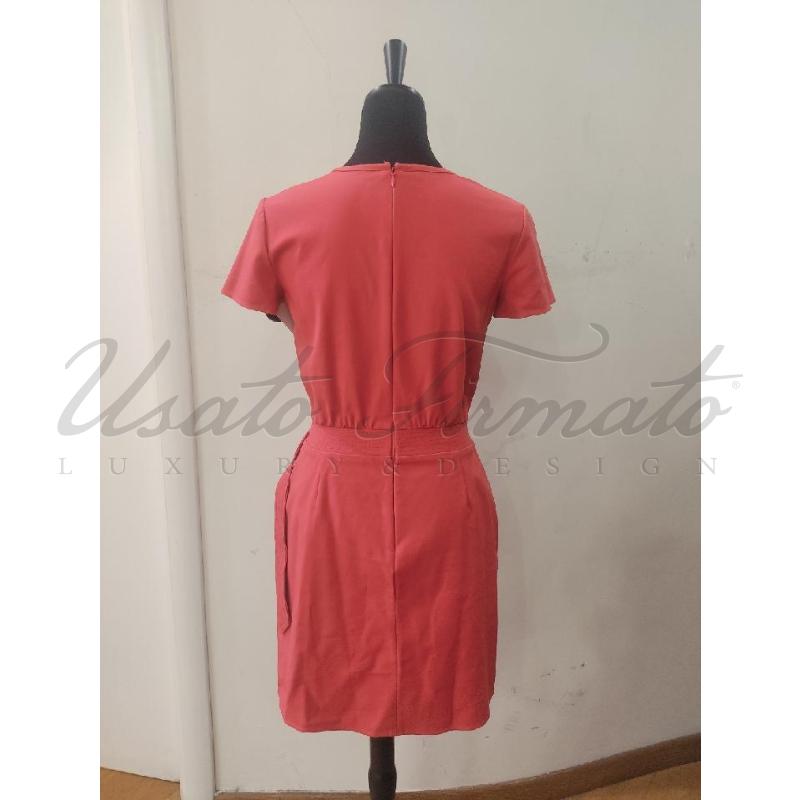VESTITO DONNA EMPORIO ARMANI ROSSO TG. 42 | Mercatino dell'Usato Roma parioli 3