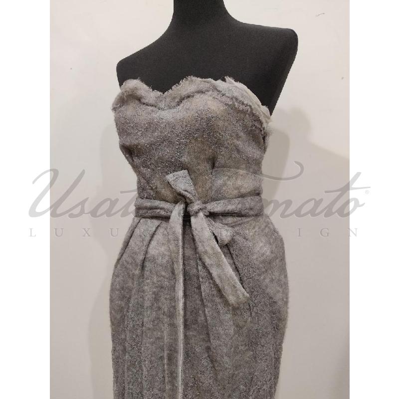 VESTITO DONNA ERMANNO SCERVINO GRIGIO TG. 40 | Mercatino dell'Usato Roma parioli 2
