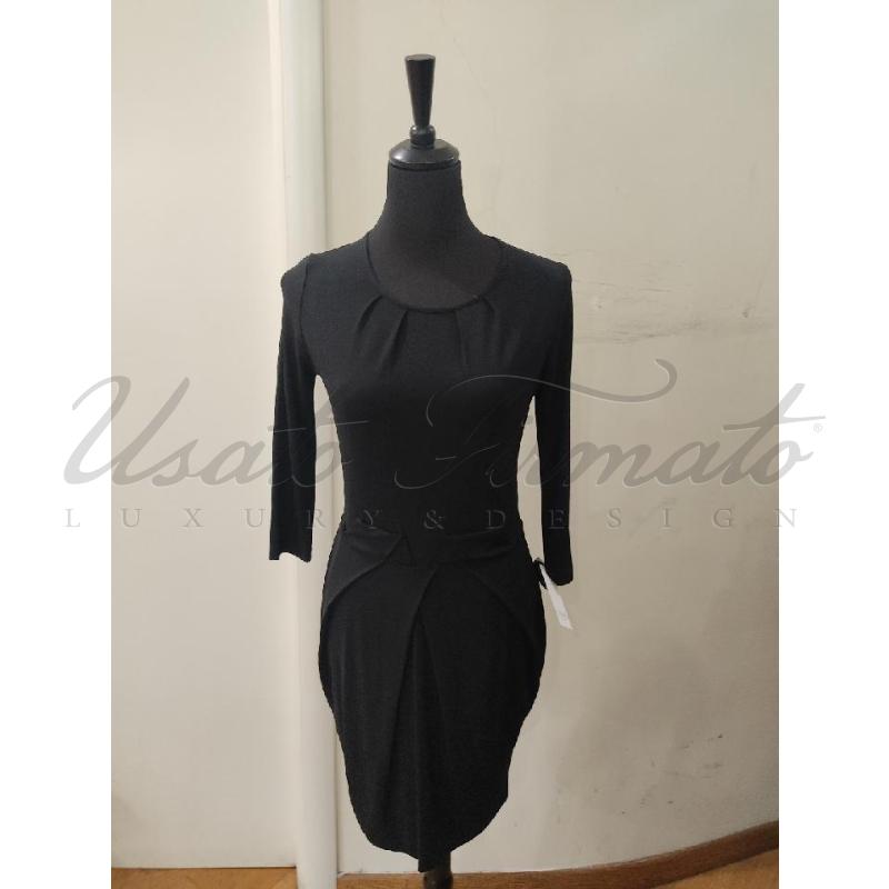 VESTITO DONNA FABIANA FILIPPI NERO TG. 40 | Mercatino dell'Usato Roma parioli 1