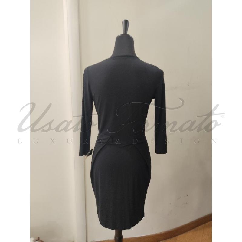 VESTITO DONNA FABIANA FILIPPI NERO TG. 40 | Mercatino dell'Usato Roma parioli 3