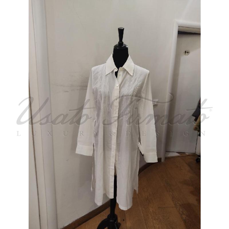 VESTITO DONNA IBLUES BIANCO TG 46 | Mercatino dell'Usato Roma parioli 1