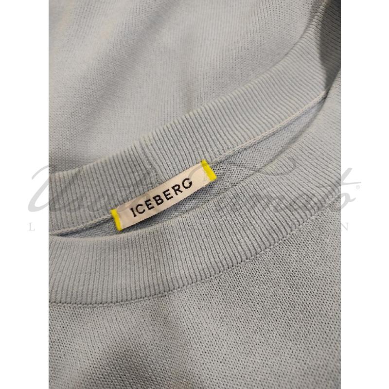 VESTITO DONNA ICEBERG CELESTE  TG S | Mercatino dell'Usato Roma parioli 4