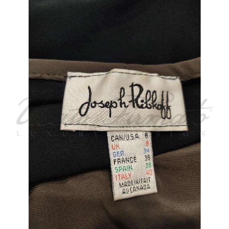 VESTITO DONNA JOSEPH RIBKOFF NERO TG. 40 | Mercatino dell'Usato Roma parioli 4