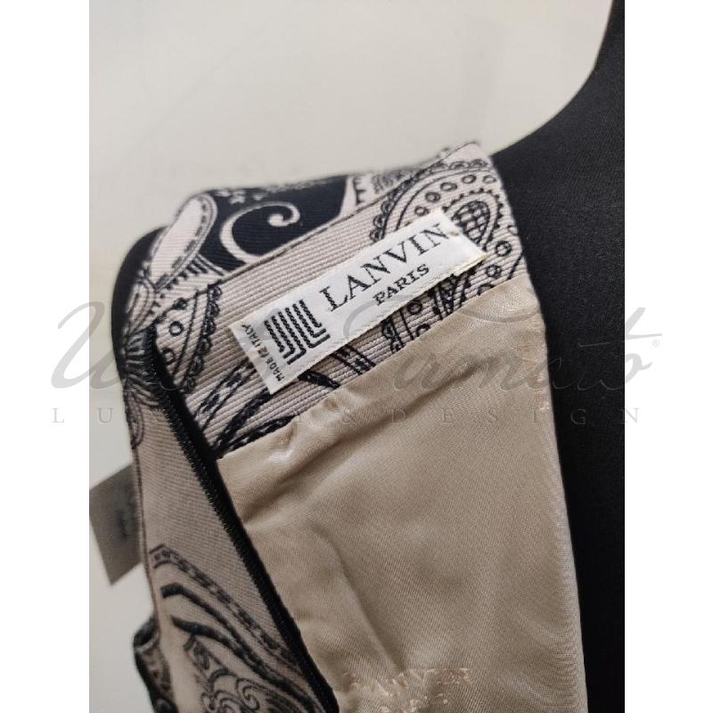 VESTITO DONNA LANVIN BEIGE TG 44 | Mercatino dell'Usato Roma parioli 4