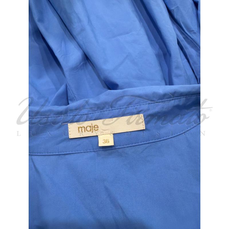 VESTITO DONNA MAJE PIZZO S GALLO BLU TG S | Mercatino dell'Usato Roma parioli 4