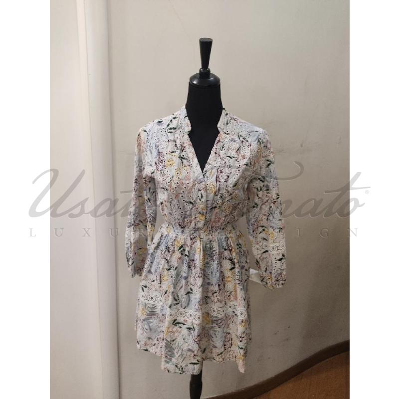 VESTITO DONNA MAJE PIZZO S GALLO FIORI TG S | Mercatino dell'Usato Roma parioli 1
