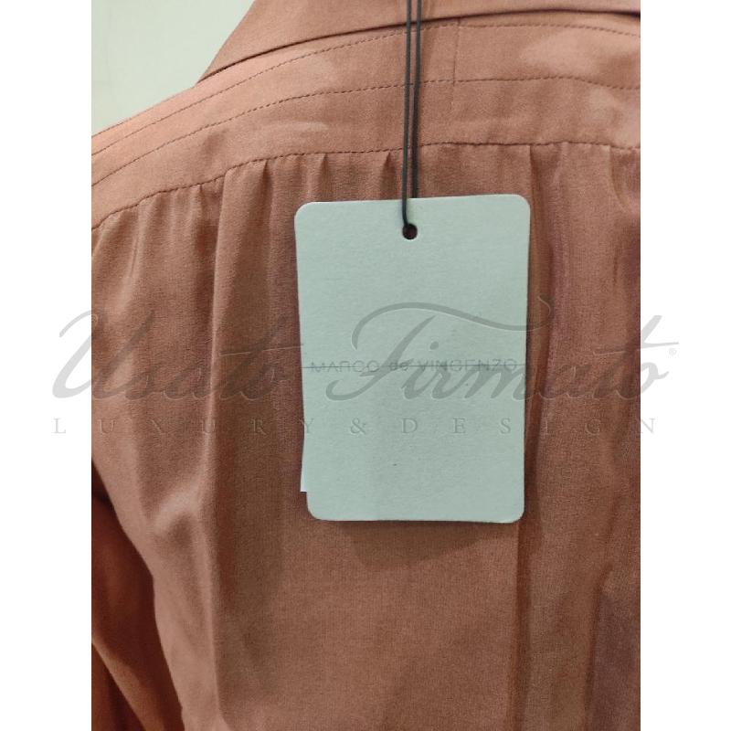 VESTITO DONNA MARCO DE VINCENZO BEIGE ROSA TG. 38 | Mercatino dell'Usato Roma parioli 4