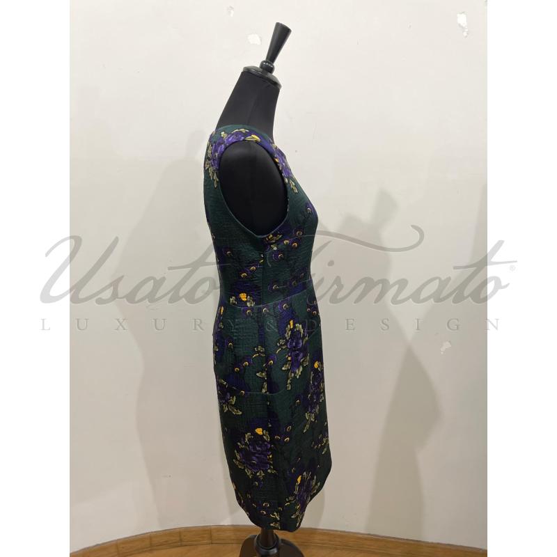 VESTITO DONNA MARNI LANA SETA VERDE TG 40 | Mercatino dell'Usato Roma parioli 2