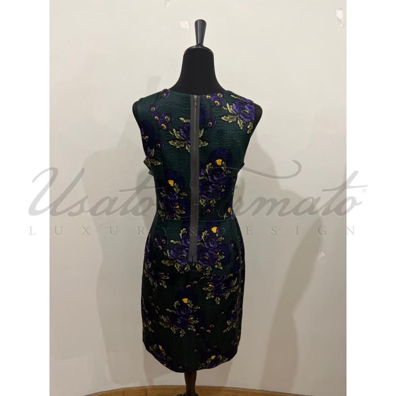 VESTITO DONNA MARNI LANA SETA VERDE TG 40 | Mercatino dell'Usato Roma parioli 3