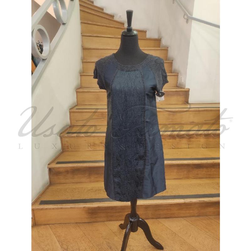 VESTITO DONNA MAX&CO BLU NERO TG S | Mercatino dell'Usato Roma parioli 1