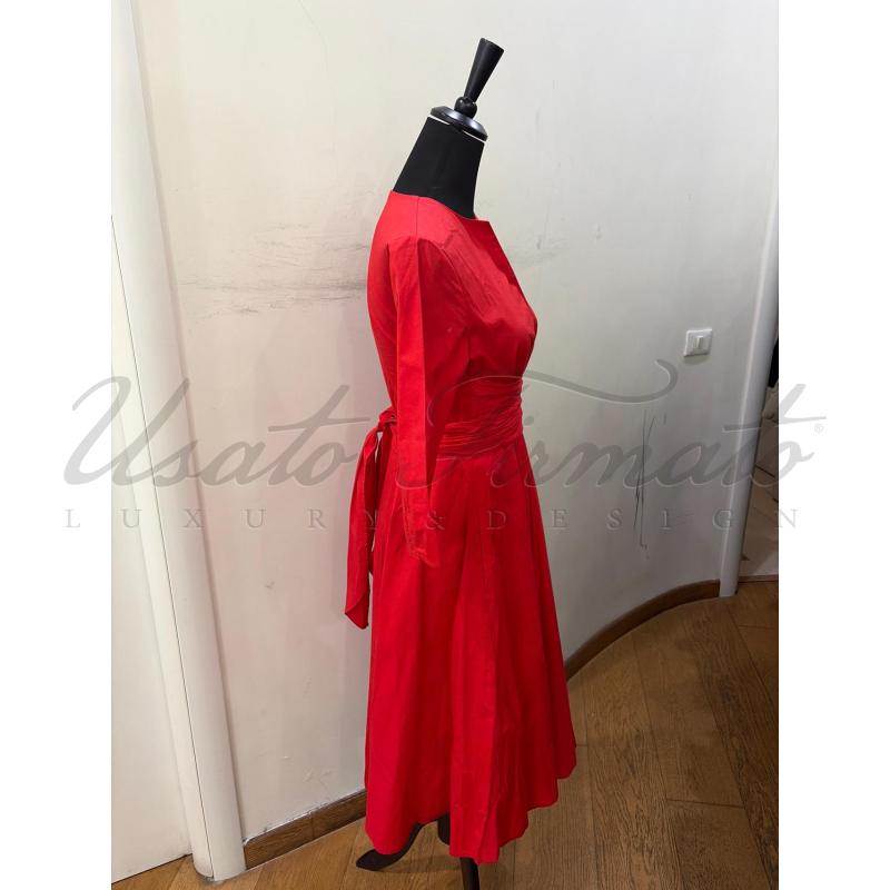 VESTITO DONNA MAX E CO ROSSO TG M  | Mercatino dell'Usato Roma parioli 2