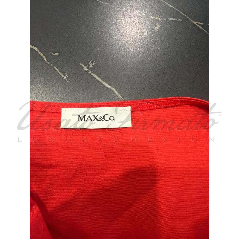 VESTITO DONNA MAX E CO ROSSO TG M  | Mercatino dell'Usato Roma parioli 4