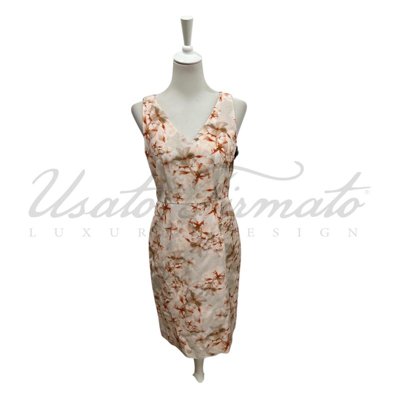 VESTITO DONNA MAX MARA FIRI ROSA TG 42 | Mercatino dell'Usato Roma parioli 1