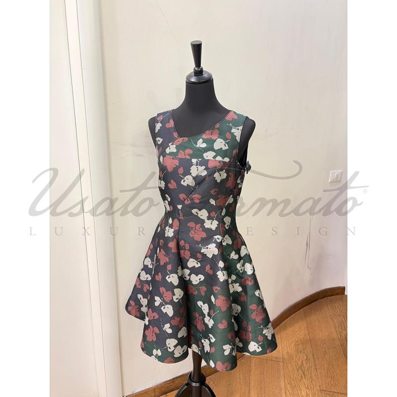 VESTITO DONNA MAX & CO NERO MARRONE TG M  | Mercatino dell'Usato Roma parioli 1
