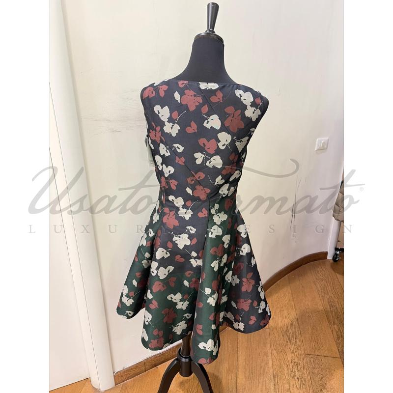 VESTITO DONNA MAX & CO NERO MARRONE TG M  | Mercatino dell'Usato Roma parioli 3