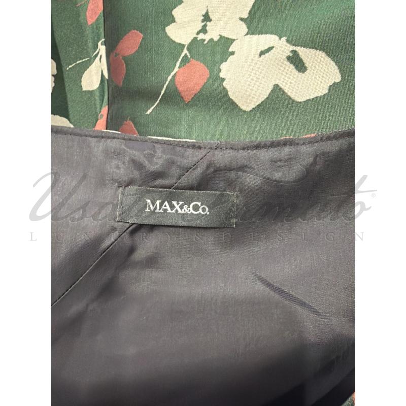 VESTITO DONNA MAX & CO NERO MARRONE TG M  | Mercatino dell'Usato Roma parioli 4