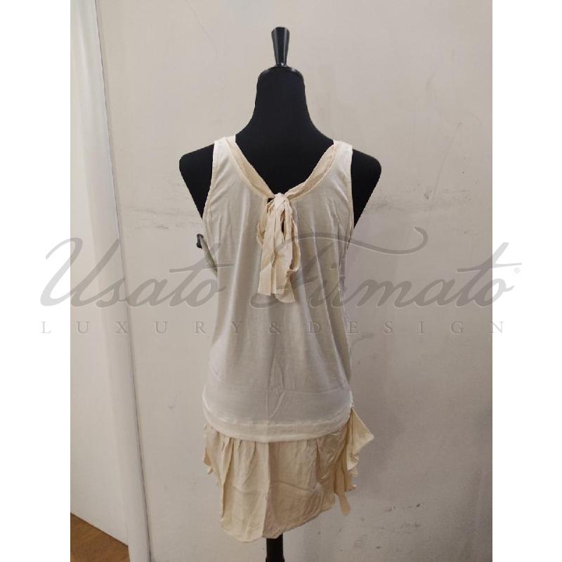 VESTITO DONNA MIU MIU PANNA TG. S | Mercatino dell'Usato Roma parioli 3