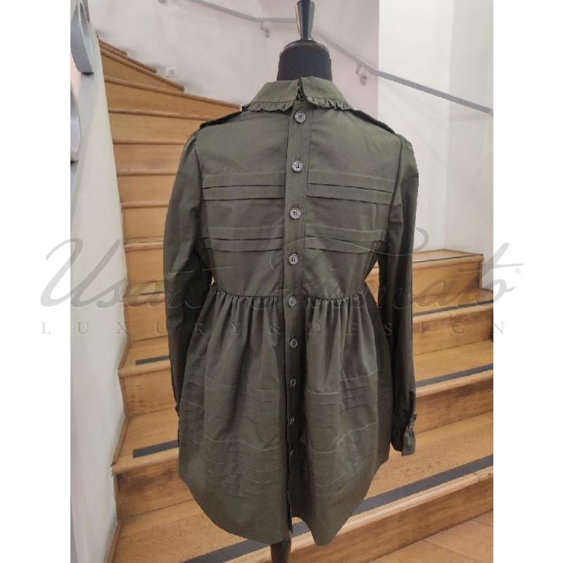 VESTITO DONNA MIU MIU VERDE TG S  | Mercatino dell'Usato Roma parioli 3