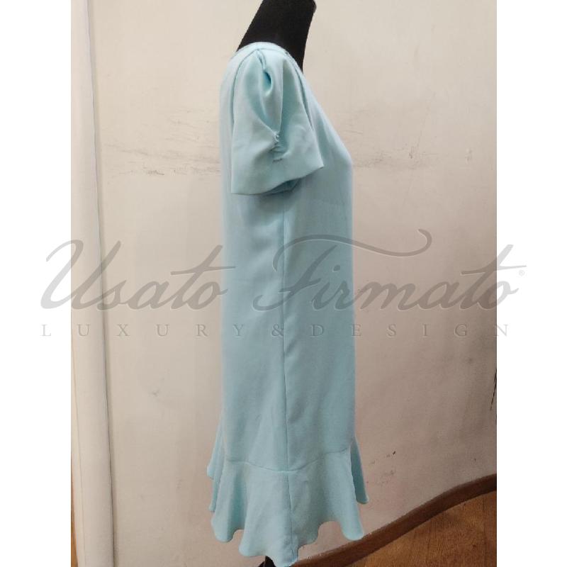 VESTITO DONNA MOSCHINO BOUTIQUE CELESTE TG 46 | Mercatino dell'Usato Roma parioli 2
