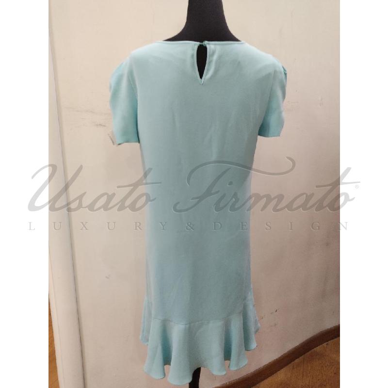 VESTITO DONNA MOSCHINO BOUTIQUE CELESTE TG 46 | Mercatino dell'Usato Roma parioli 3