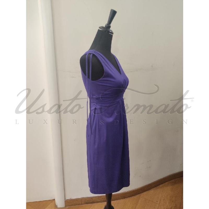 VESTITO DONNA MOSCHINO VIOLE TG. 40 | Mercatino dell'Usato Roma parioli 2