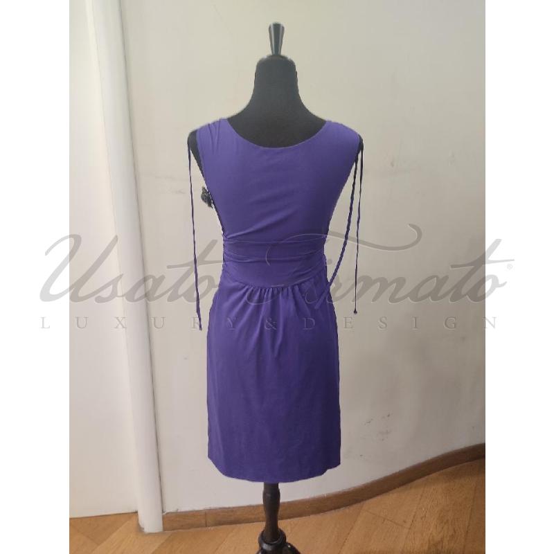 VESTITO DONNA MOSCHINO VIOLE TG. 40 | Mercatino dell'Usato Roma parioli 3