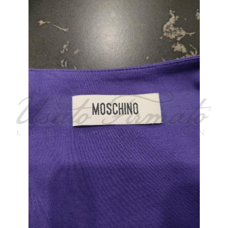 VESTITO DONNA MOSCHINO VIOLE TG. 40 | Mercatino dell'Usato Roma parioli 4