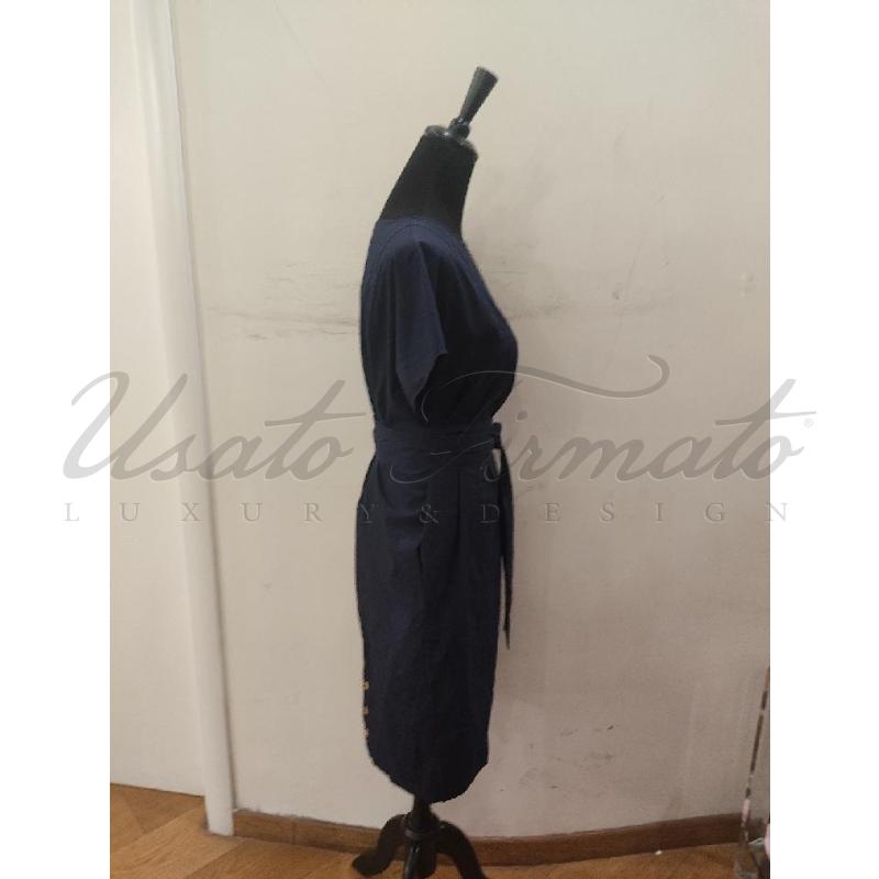 VESTITO DONNA PRADA BLU TG 38 | Mercatino dell'Usato Roma parioli 2