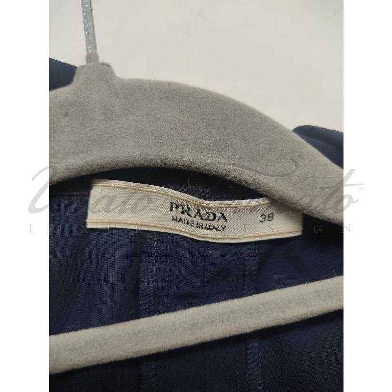 VESTITO DONNA PRADA BLU TG 38 | Mercatino dell'Usato Roma parioli 4