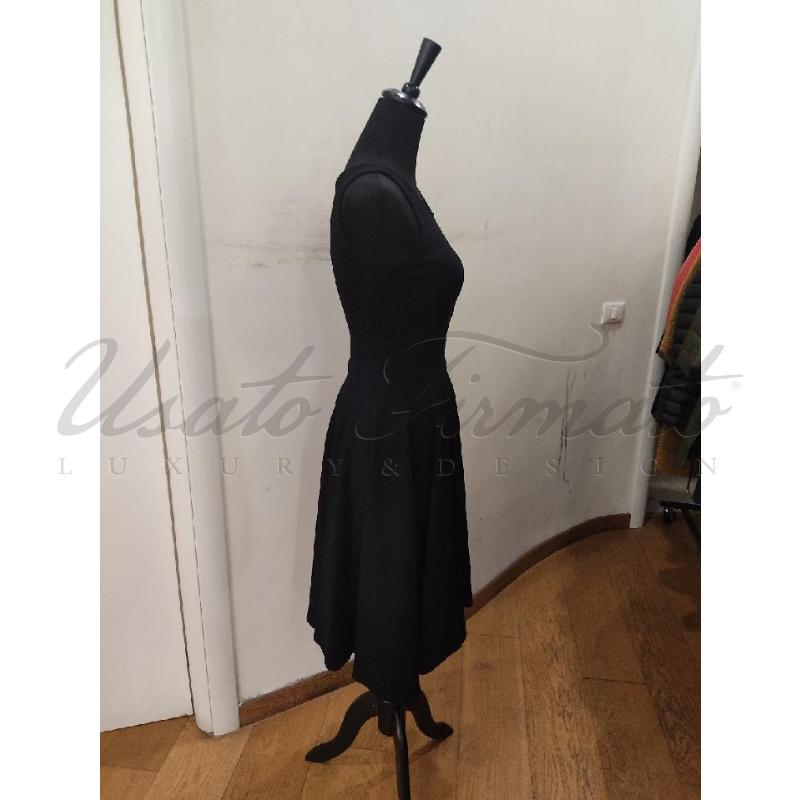 VESTITO DONNA PRADA NERO SVASATO TG. S | Mercatino dell'Usato Roma parioli 2