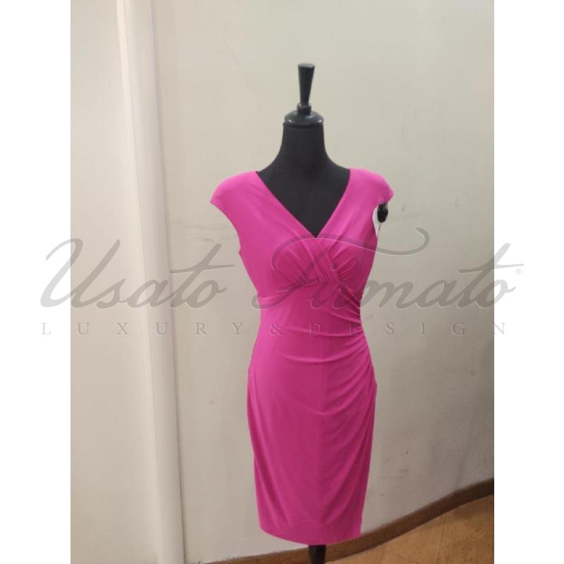 VESTITO DONNA RALPH LAUREN FUCSIA TG 6 | Mercatino dell'Usato Roma parioli 1