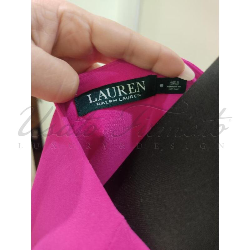 VESTITO DONNA RALPH LAUREN FUCSIA TG 6 | Mercatino dell'Usato Roma parioli 4