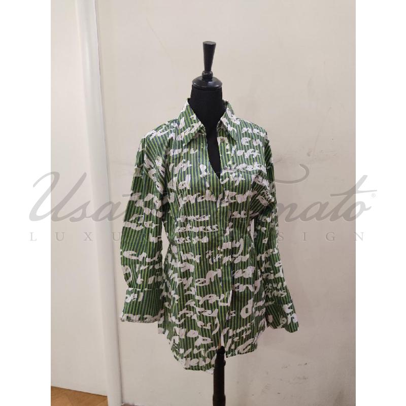 VESTITO DONNA RAVE REVIEW VERDE FANTASIA TG S  | Mercatino dell'Usato Roma parioli 1