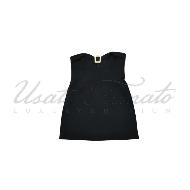 VESTITO DONNA REBECCA VALLANCE NERO TG 42 | Mercatino dell'Usato Roma parioli 1