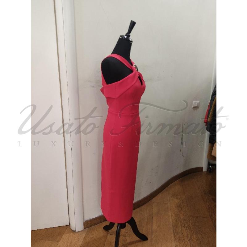 VESTITO DONNA REBECCA VALLANCE ROSSO TG S | Mercatino dell'Usato Roma parioli 2