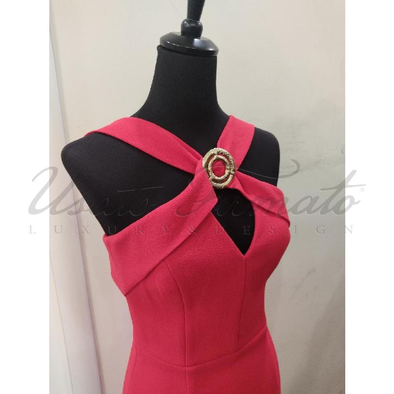 VESTITO DONNA REBECCA VALLANCE ROSSO TG S | Mercatino dell'Usato Roma parioli 3