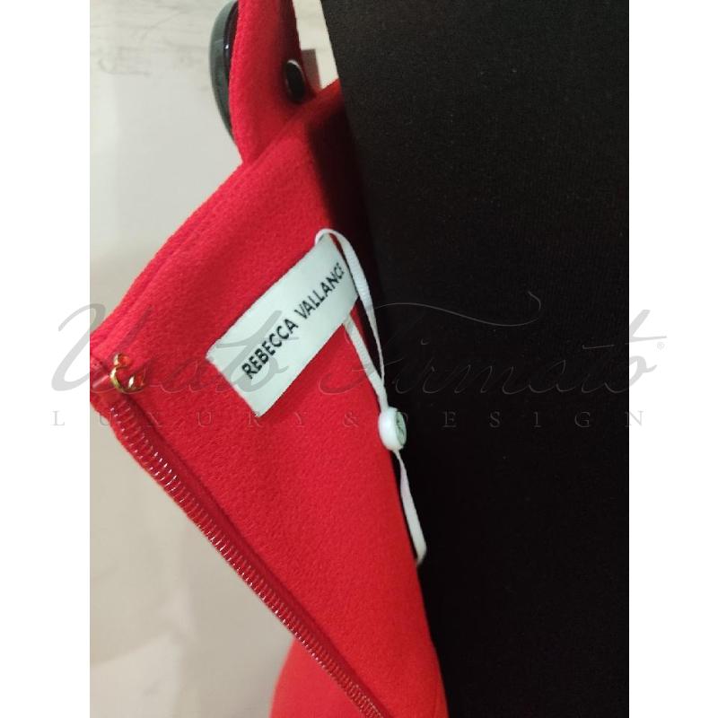 VESTITO DONNA REBECCA VALLANCE ROSSO TG S | Mercatino dell'Usato Roma parioli 4