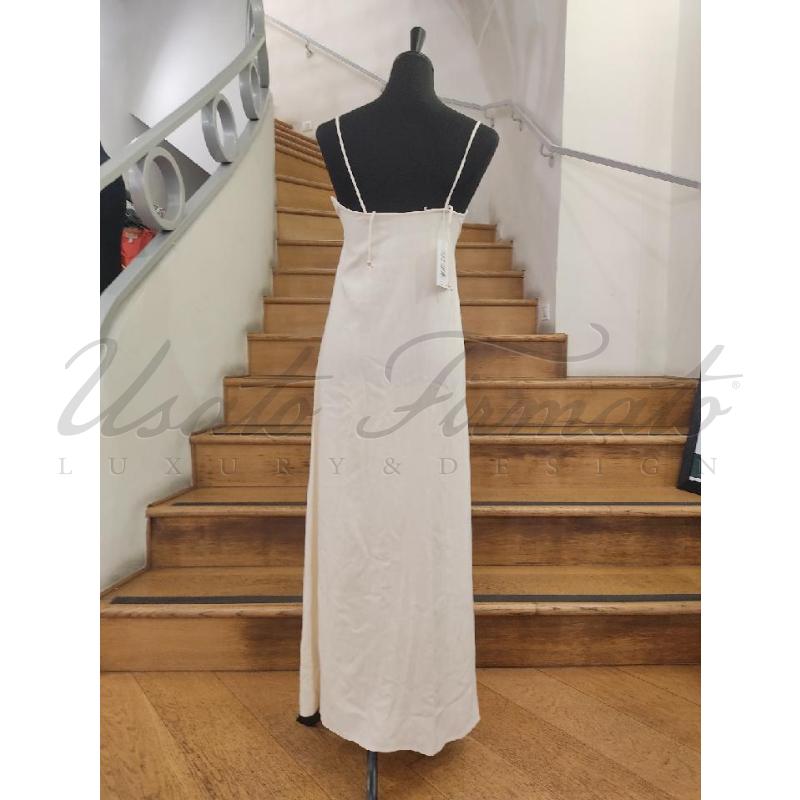 VESTITO DONNA RUOHAN BEIGE TG XS | Mercatino dell'Usato Roma parioli 3