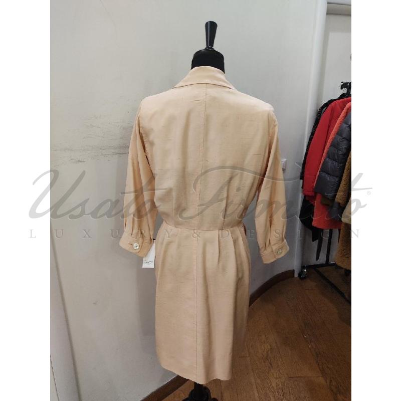 VESTITO DONNA SAINT LAURENT CIPORIA SETA TG. 42 | Mercatino dell'Usato Roma parioli 3