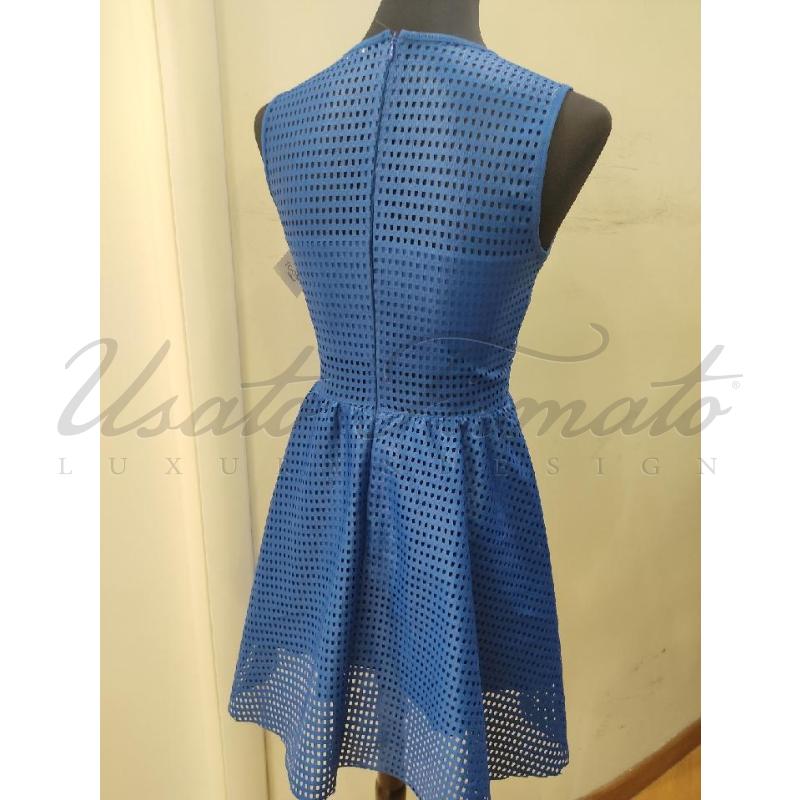 VESTITO DONNA SANDRO BLU FORATO TG 1 | Mercatino dell'Usato Roma parioli 3