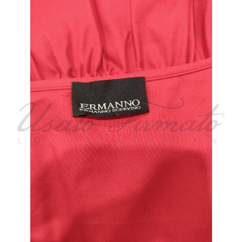 VESTITO DONNA SCERVINI ROSSO TG. 40 | Mercatino dell'Usato Roma parioli 4