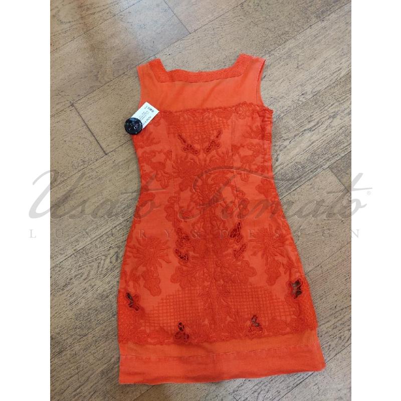 VESTITO DONNA SCERVINO STREET ARANCIO TG S | Mercatino dell'Usato Roma parioli 3