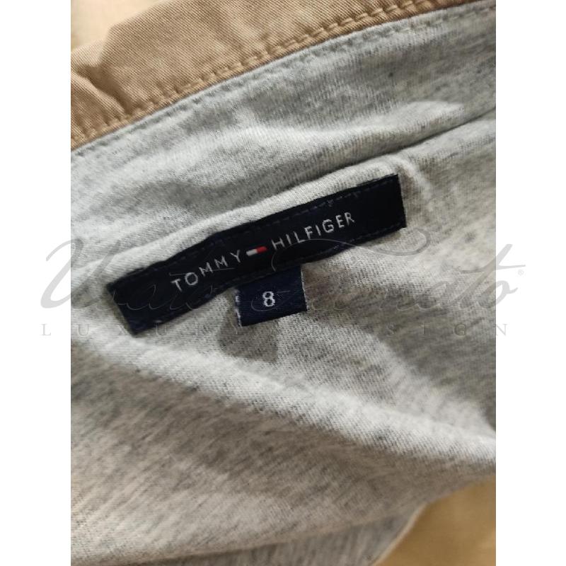 VESTITO DONNA TOMMY HILFIGER BEIGE TG. 8 | Mercatino dell'Usato Roma parioli 4