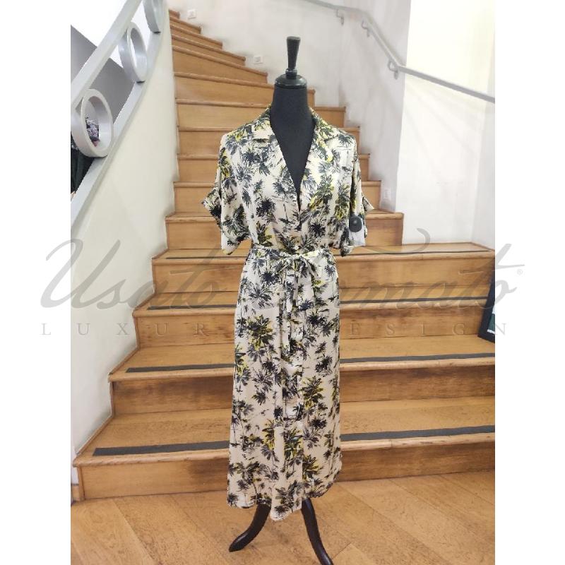 VESTITO DONNA TOUPY BEIGE TG L | Mercatino dell'Usato Roma parioli 1